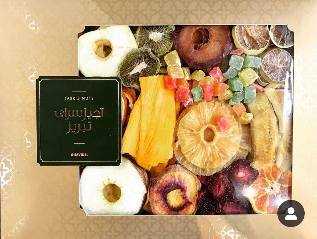 آجیل سرای تبریز قویدل در تبریز